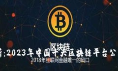 深度解析：2023年中国十大区块链平台公司全景图